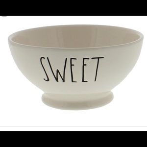 One Rae Dunn Sweet ice cream / cereal bowl.